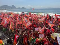 ato de lula no rio de janeiro