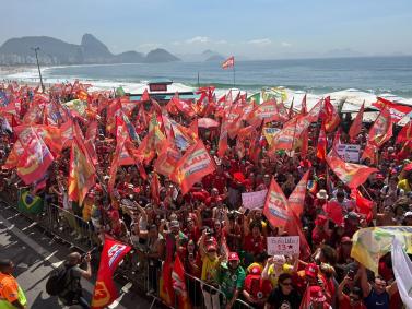 ato de lula no rio de janeiro