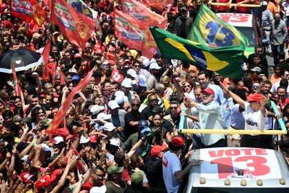 ato de lula no rio de janeiro