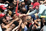 Veja fotos do ato de Lula (PT) no Rio de Janeiro