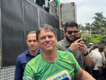 manifestação flavio bolsonaro em BH