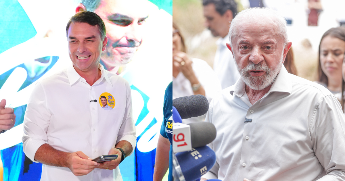 Lula e Flávio Bolsonaro têm agendas em São Paulo nesta terça (13); Lula deve anunciar pacote para MEIs