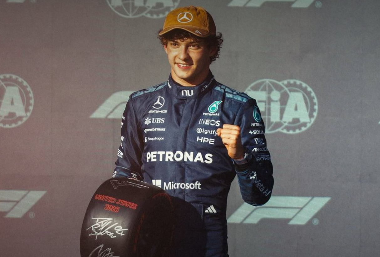 Kimi Antonelli lidera Fórmula 1 e busca reescrever história para Itália