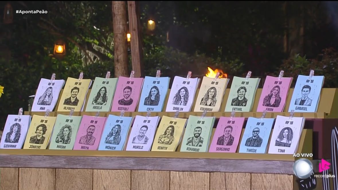 A Fazenda 18: peões definem rivais como 'cobra', 'burro' e 'peixe' em dinâmica
