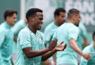 Vitor Roque joga? A provável escalação do Palmeiras contra o Fluminense