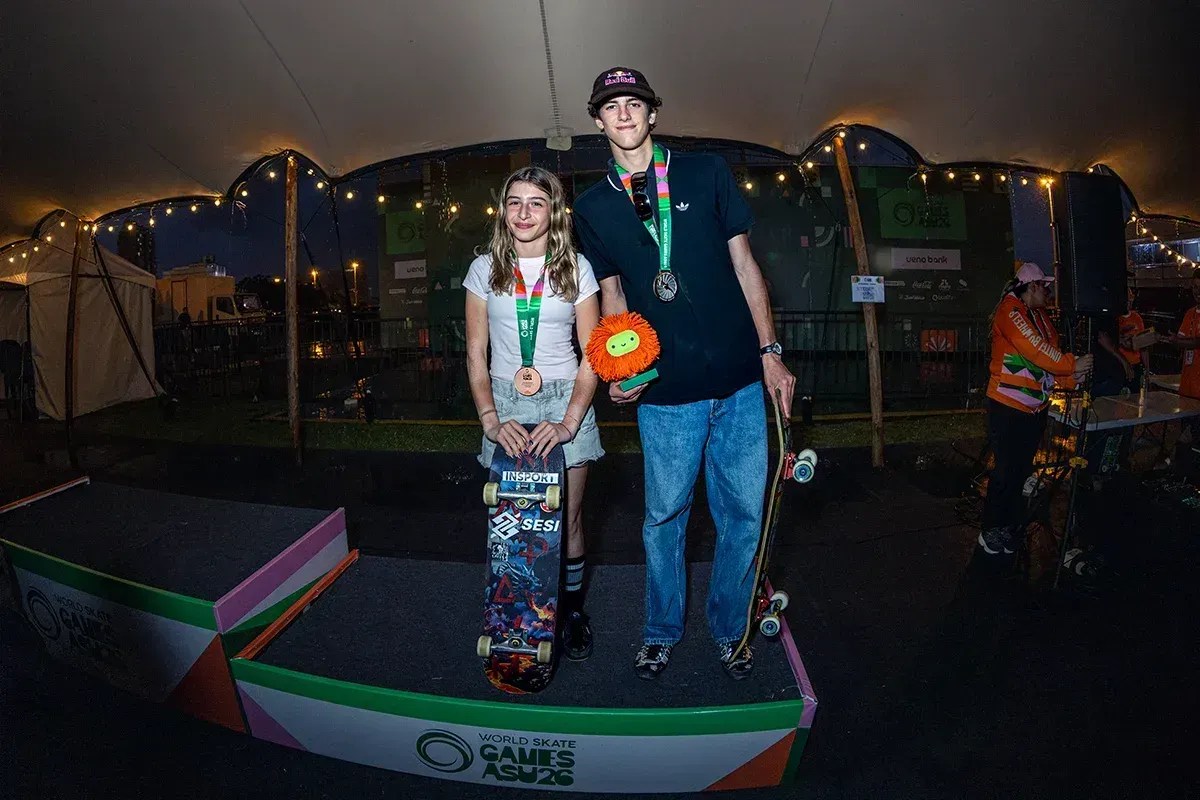 Brasil conquista duas medalhas no primeiro fim de semana do Mundial de Skate