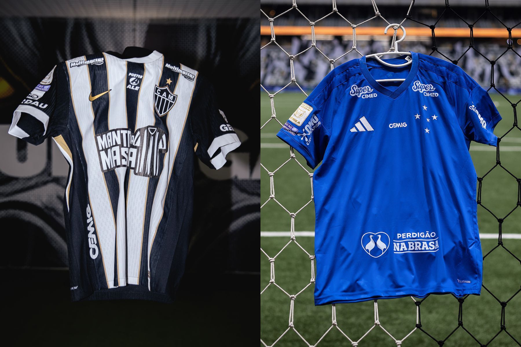 Atlético x Cruzeiro: escalações para o clássico pelo Brasileirão na Arena MRV