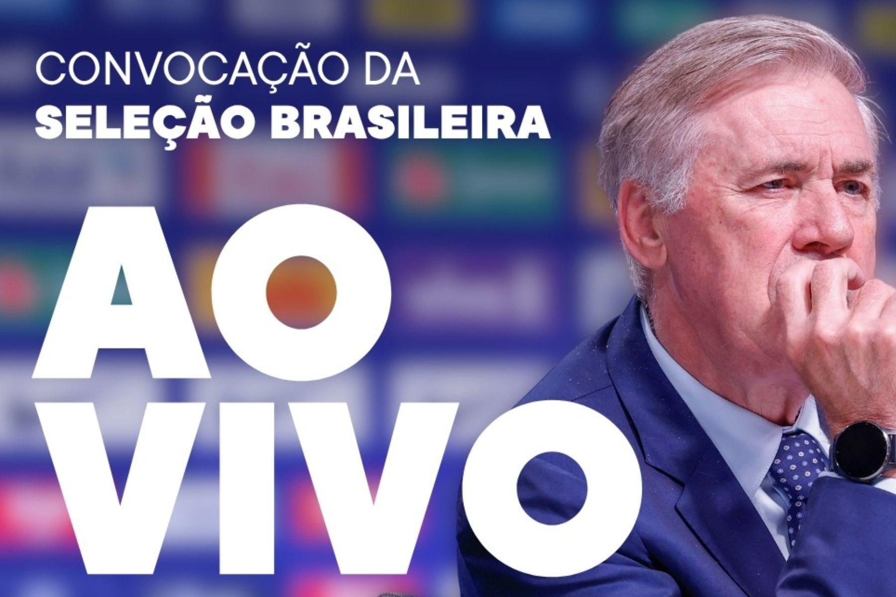 Ao vivo: acompanhe a convocação da Seleção Brasileira por Carlo Ancelotti