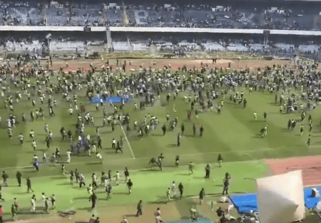 Confusão no Estádio Salt Lake após aparição de Messi por 20 minutos no gramado, em dezembro de 2025