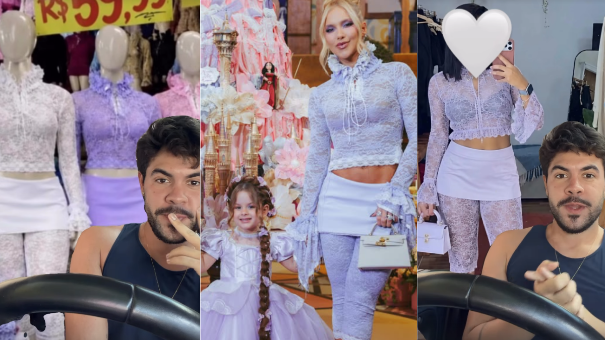 Look polêmico de Virginia Fonseca vira febre no comércio e Álvaro dispara: 'Tudo tem limite'