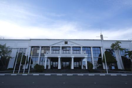 Palácio Senador Hélio Campos, no centro Boa Vista, é sede do governo do Estado de Roraima.