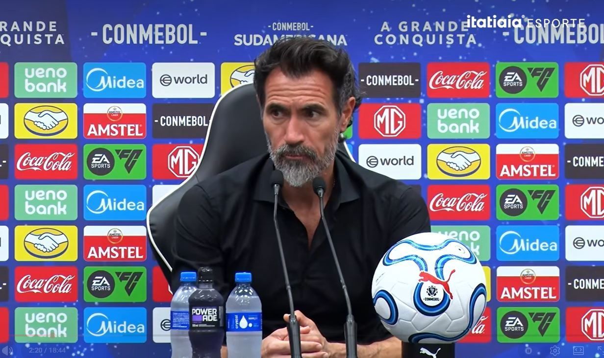 Sul-Americana: veja, na íntegra, à entrevista de Eduardo Domínguez após vitória do Atlético