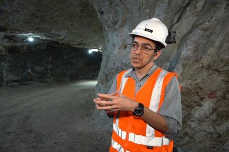Gerente de Geologia da Companhia Brasileira de Lítio (CBL), Carlos Ribeiro Luiz • Anderson Porto/Itatiaia