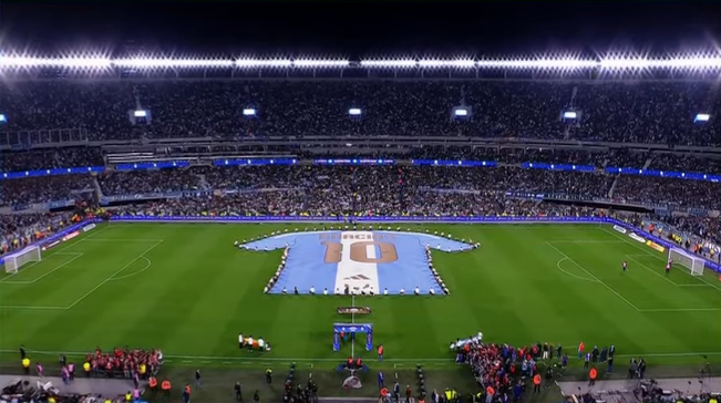 Despedida de Messi na Argentina: publicidade em show de drones é vaiado e revolta torcida
