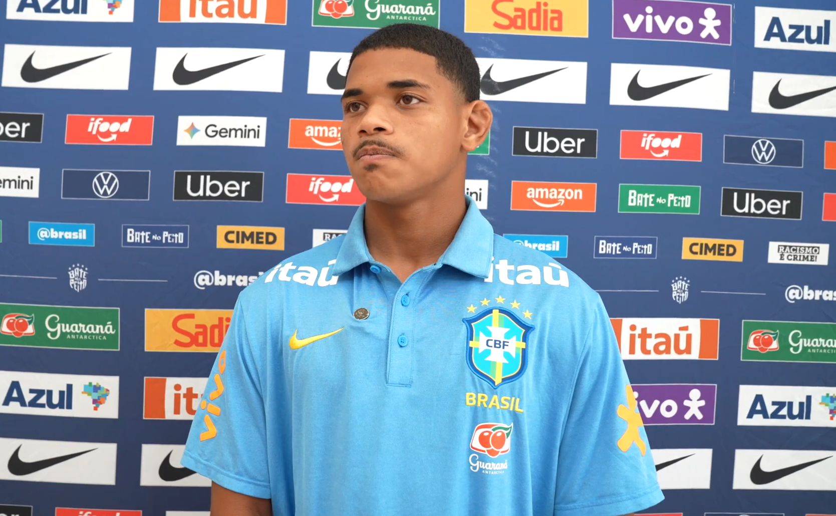 Huguinho, do Botafogo, destaca jogos com a Seleção Sub-20: 'Foco'