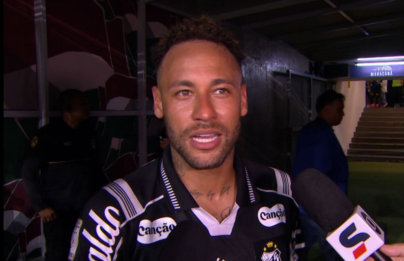 Após vitória sobre o Fluminense, Neymar revela que quase deixou o Santos para assinar com clube carioca