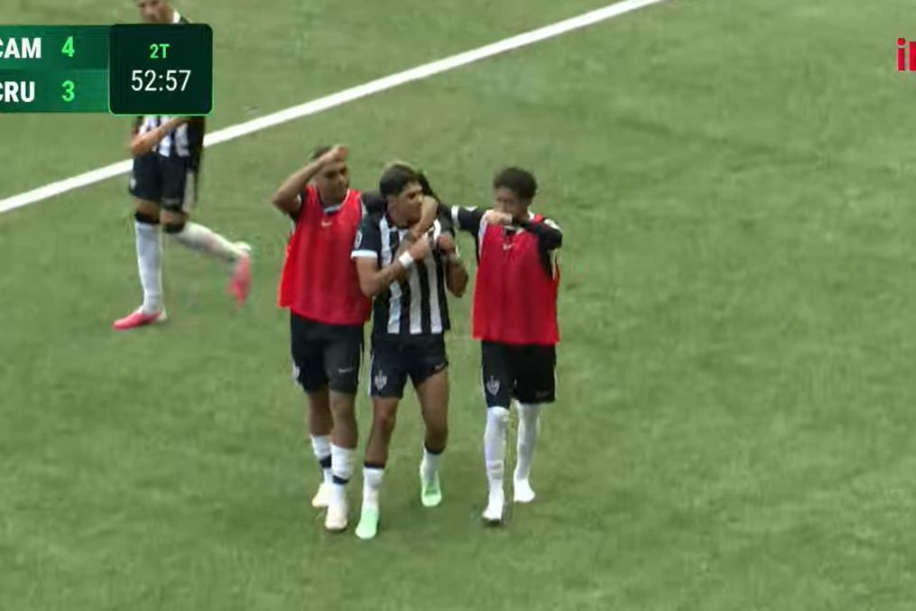 Atlético x Cruzeiro: final do Mineiro Sub-20 tem sete expulsões, briga e golaço do meio de campo