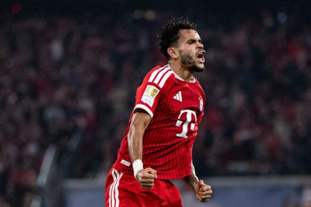 Luis Diaz anotou um hat-trick pelo Bayern