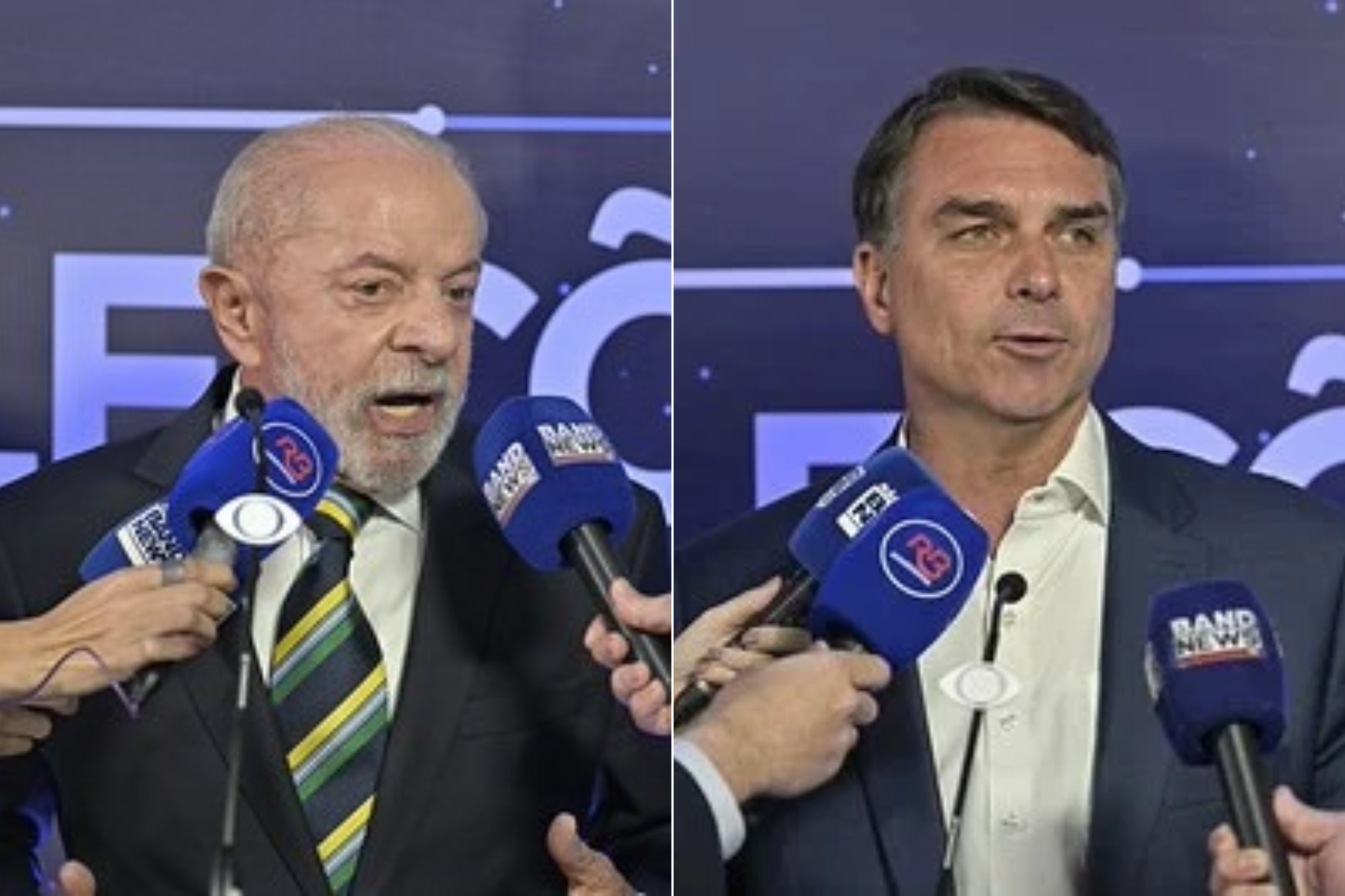Lula pede civilidade; Flávio fala em 'combater a mentira' antes de debate na Band