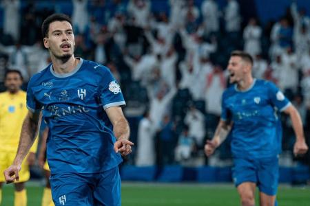 Martinelli celebra mais um gol pelo Al-Hilal