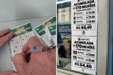 Prêmio de R$ 170 turbina venda de bolões • Reprodução