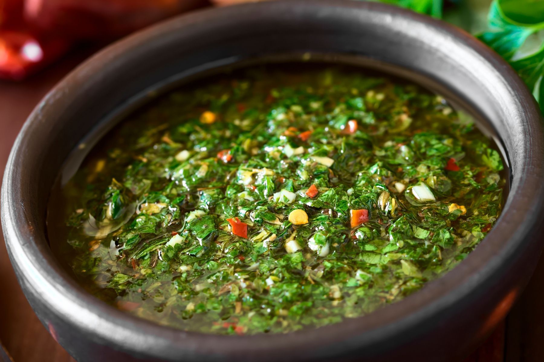 Os cozinheiros concordam: 'Para deixar o chimichurri mais saboroso, não adicione mais vinagre, mas sim uma pitada de pimenta malagueta moída'