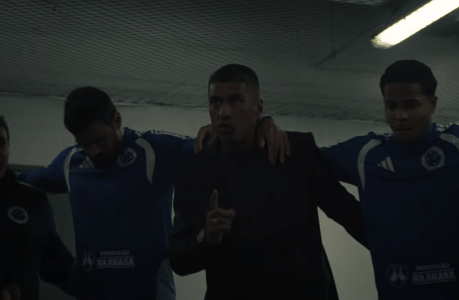 Paulinho antes de Grêmio x Cruzeiro