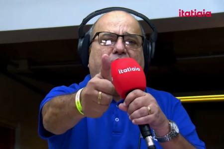 Pequetito, narrador do Cruzeiro na Rádio Itatiaia