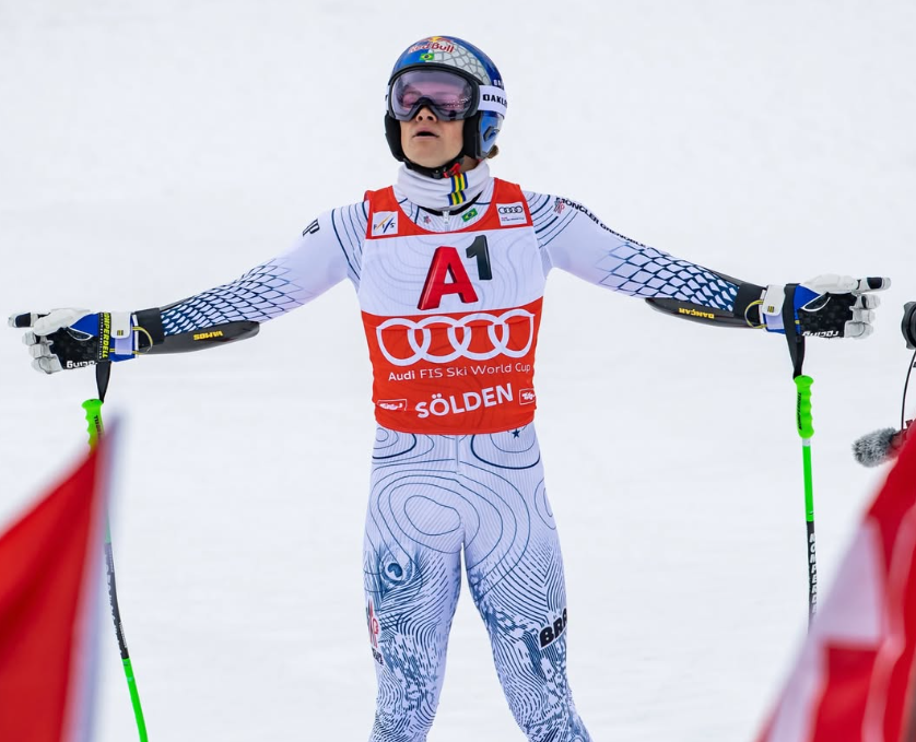 Esqui Alpino: Lucas Pinheiro vence prova de slalom gigante na abertura da Copa do Mundo