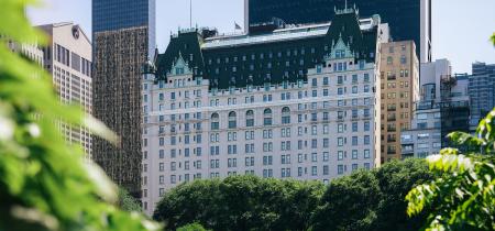 Plaza Hotel, em Nova York, nos Estados Unidos