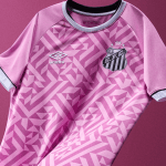 Santos lança camisa especial para Outubro Rosa; veja fotos