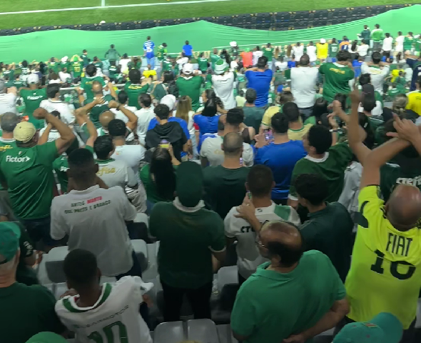 Palmeiras: torcedores reagem a resultado que colocou o Corinthians no Z4 do Brasileiro