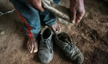 Auditor-fiscal do Trabalho realizando inspeção em propriedade rural.