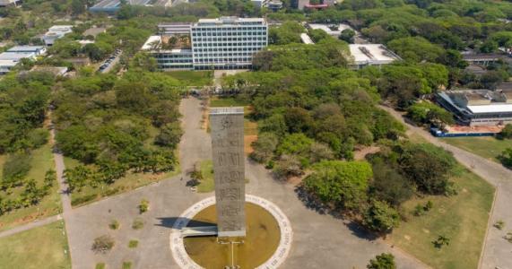 Praça do Relógio no campus da Universidade de São Paulo (USP)