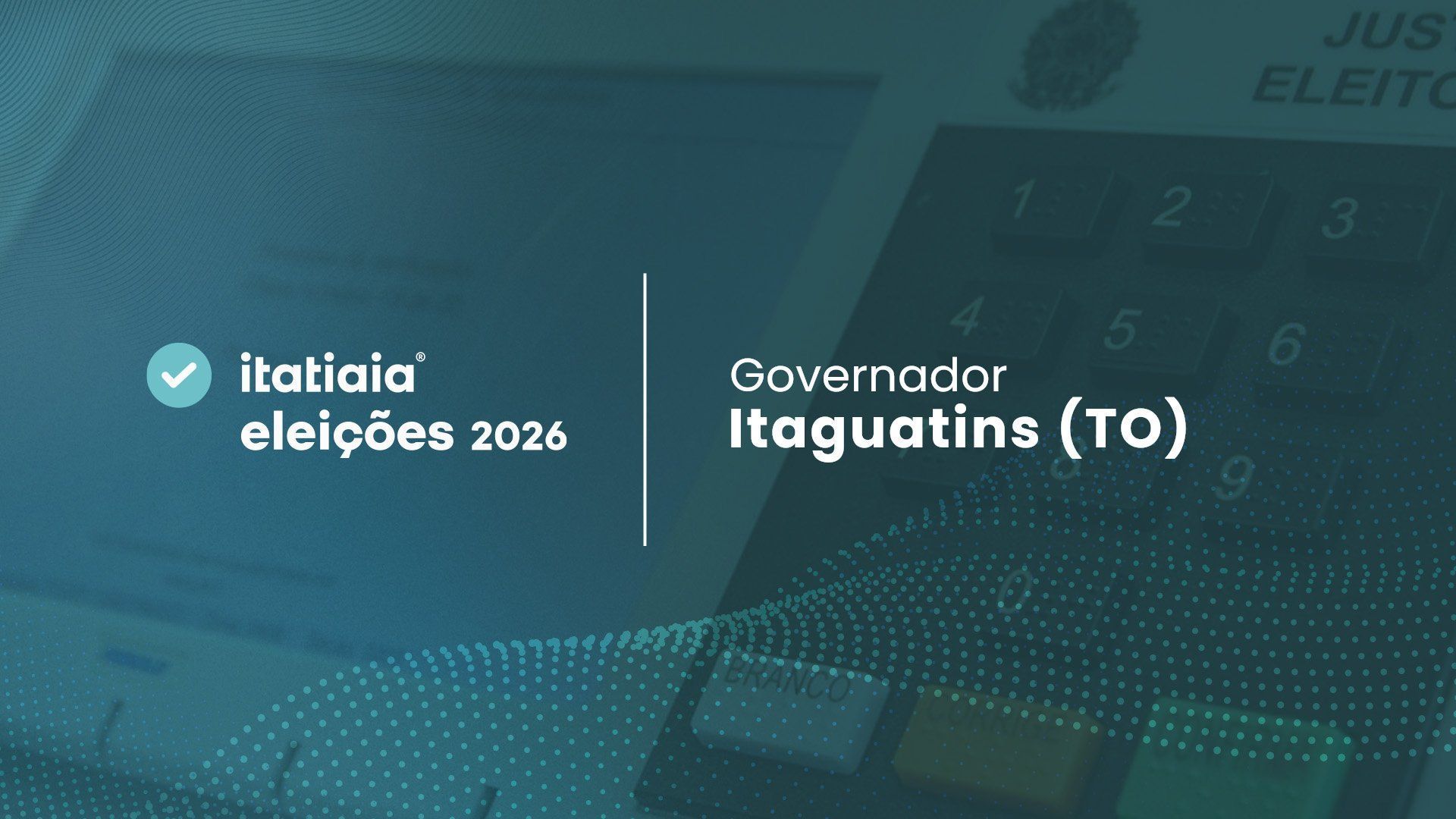 Eleições 2026 em Itaguatins: acompanhe a apuração do 2º turno para governador do Tocantins ao vivo