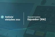 Eleições 2026 em Equador: acompanhe a apuração do 2º turno para governador do Rio Grande do Norte ao vivo