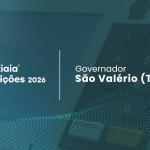 Eleições 2026 em São Valério: acompanhe a apuração do 2º turno para governador do Tocantins ao vivo