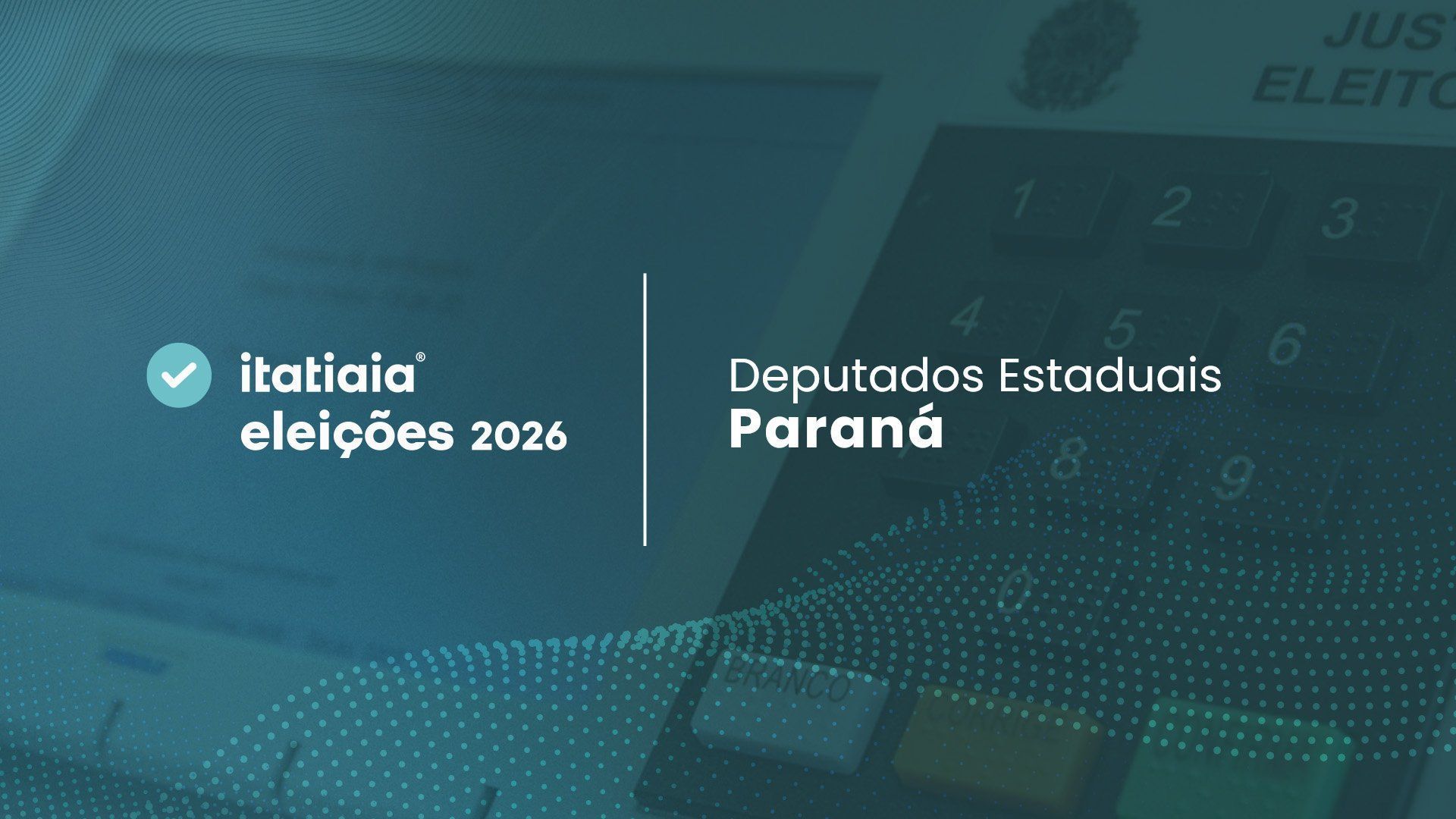 Veja a lista dos deputados estaduais eleitos no Paraná