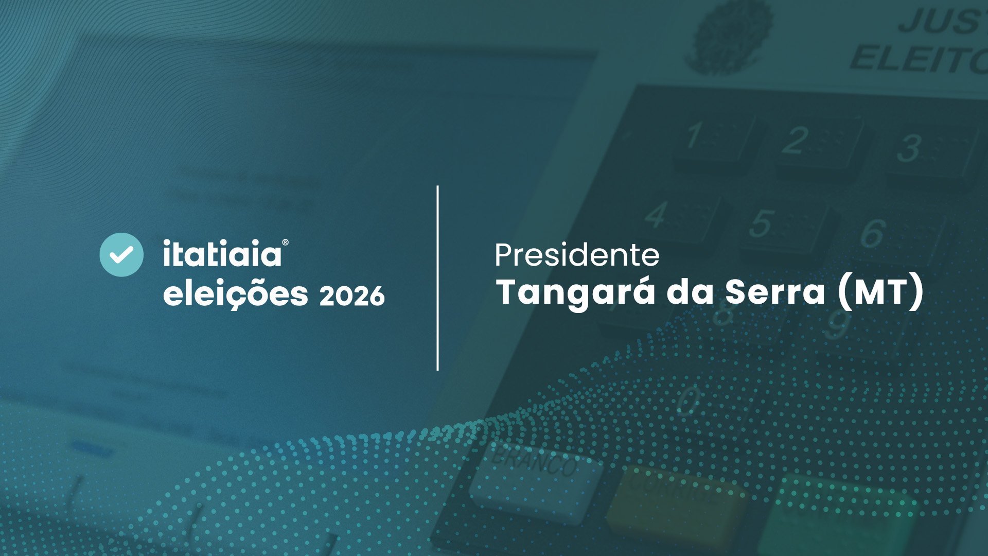 Flavio Bolsonaro vence disputa para presidente em Tangará da Serra (MT) no 2º turno