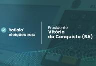 Eleições 2026: apuração do resultado dos votos para presidente em Vitória da Conquista ao vivo. Flávio Bolsonaro ou Lula quem está ganhando?