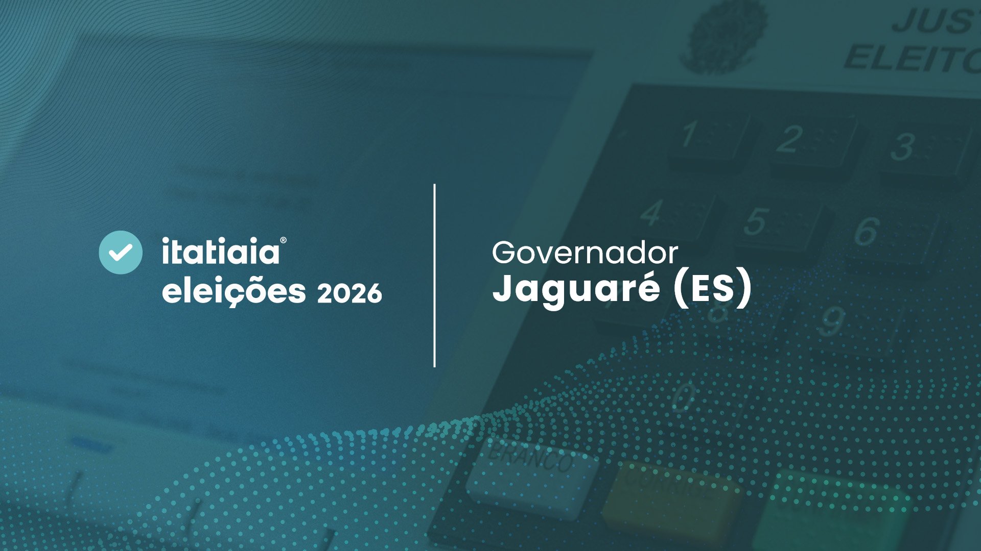 Ricardo Ferraço é o mais votado para governador em Jaguaré (ES) no 2º turno
