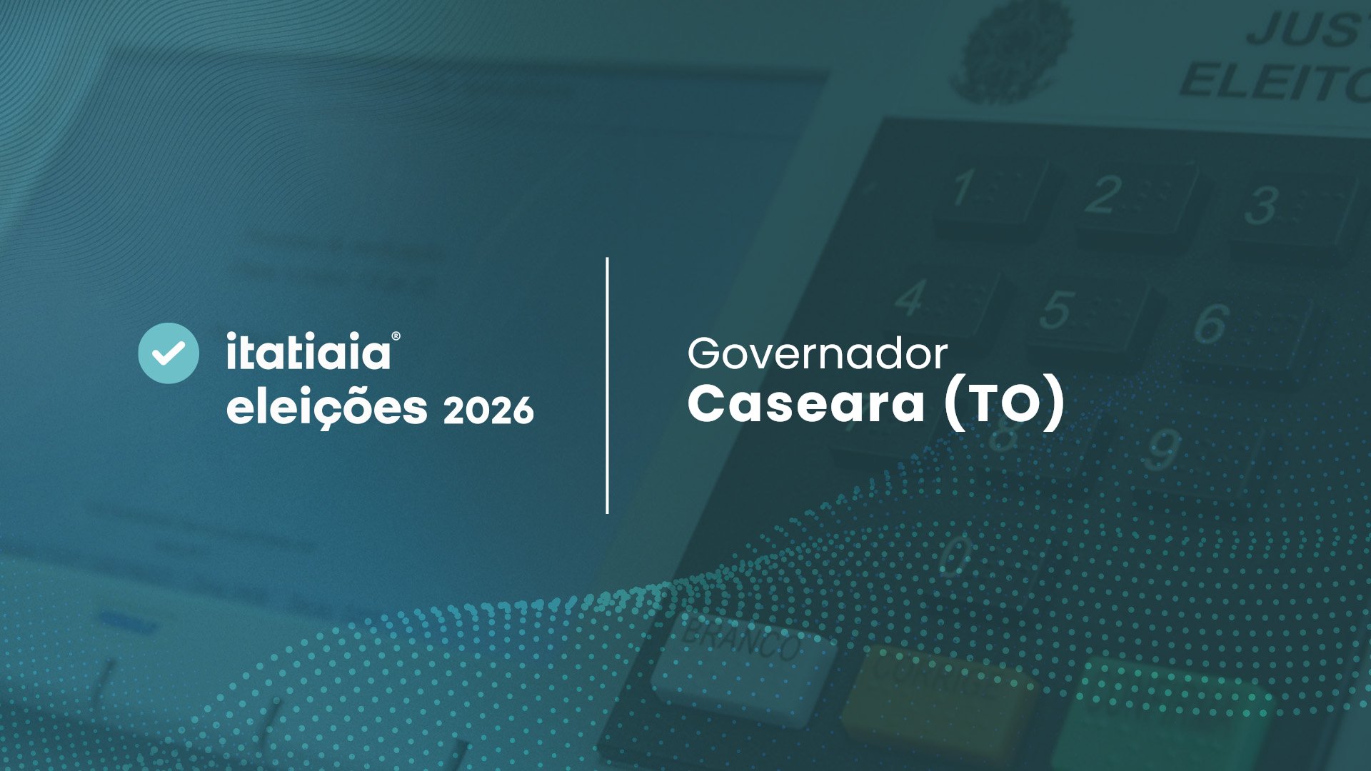 Eleições 2026 em Caseara: veja a apuração dos votos do 2º turno para governador do Tocantins ao vivo