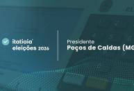 Eleições 2026 em Poços de Caldas (MG): acompanhe a apuração dos votos do 2º turno para presidente ao vivo