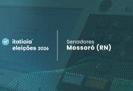 Quem foram os candidatos a senador mais votados pelos eleitores de Mossoró (RN)