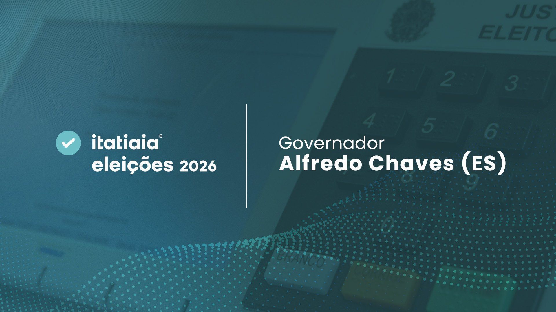 Eleições 2026 em Alfredo Chaves: acompanhe a apuração do 2º turno para governador do Espírito Santo ao vivo