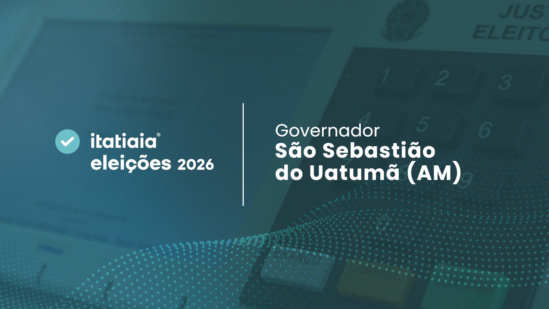 Omar Aziz é o mais votado para governador em São Sebastião do Uatumã (AM) no 2º turno