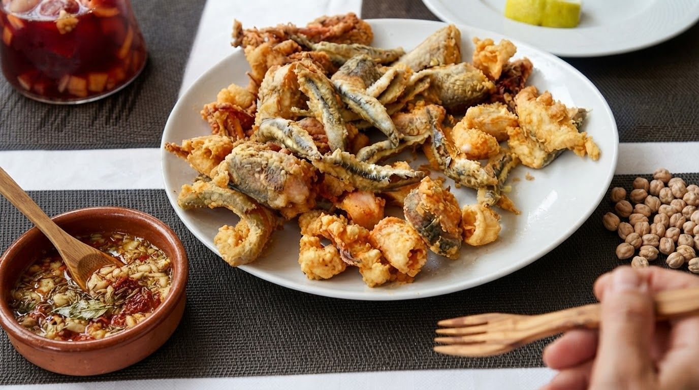 Especialistas em nutrição confirmam: 'Peixe frito não é feito com farinha, mas sim com grão-de-bico, alho e páprica'